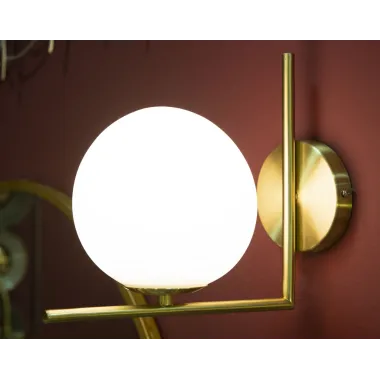 LAMPA ŚCIENNA GLAMY 15 25 22 cm